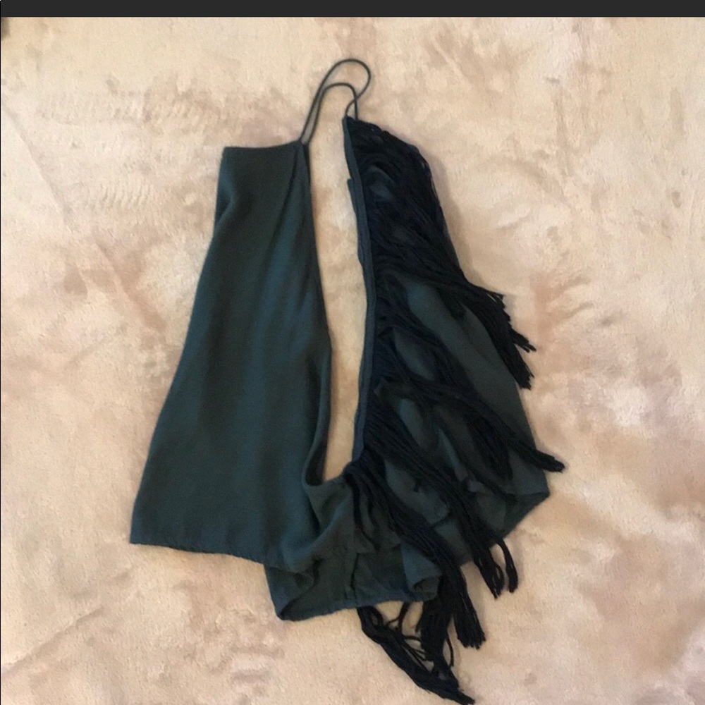 Indah Tassel Crop Top